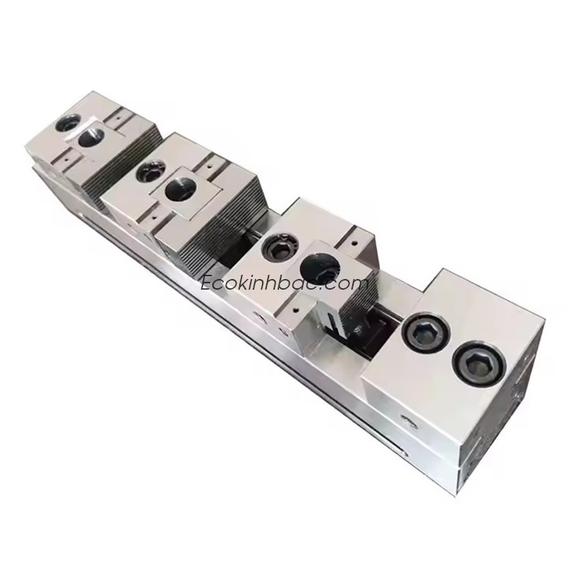 Ê tô nhiều hàm kẹp cho máy CNC model HT107-75*600