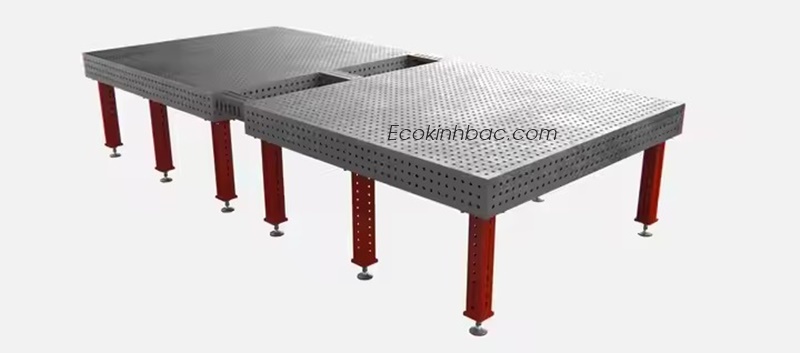 Bàn hàn gia công cơ khí chất lượng cao, giá tốt. Nhiều kích thước