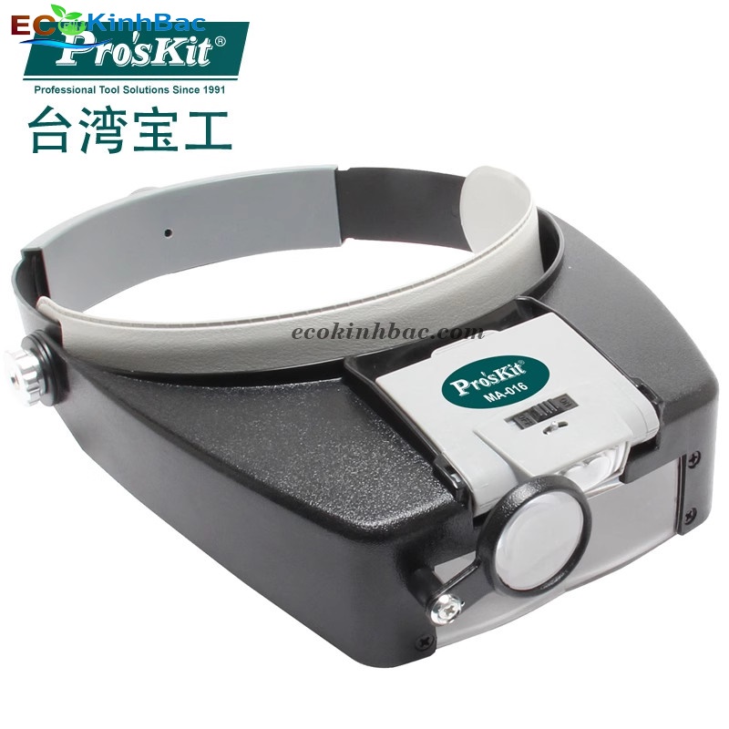 Kính lúp đeo đầu có đèn led Proskit MA-016. Hàng chính hãng giá tốt