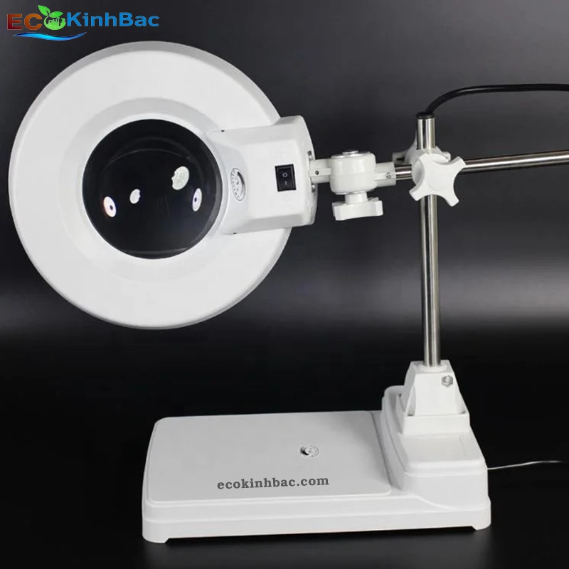 Kính lúp để bàn LT-86B-20X. Kính lúp quang học