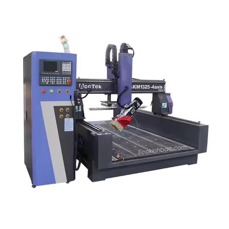 Máy CNC 4 trục 1325. Máy khắc gỗ