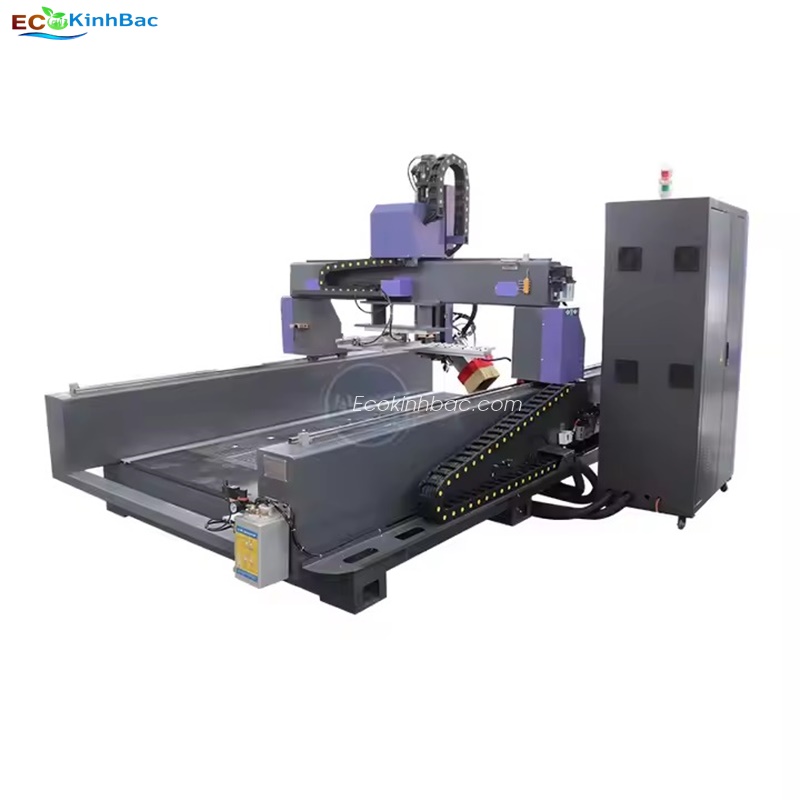Máy CNC 4 trục 1325. Máy khắc gỗ