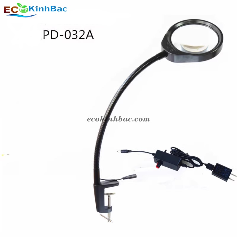 Kính lúp điều chỉnh ánh sáng, PD-032A-20x thấu kính trắng. Hàng chính hãng giá tốt