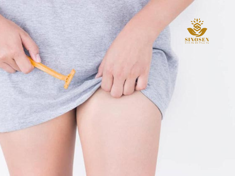 Không nên cạo lông vùng kín