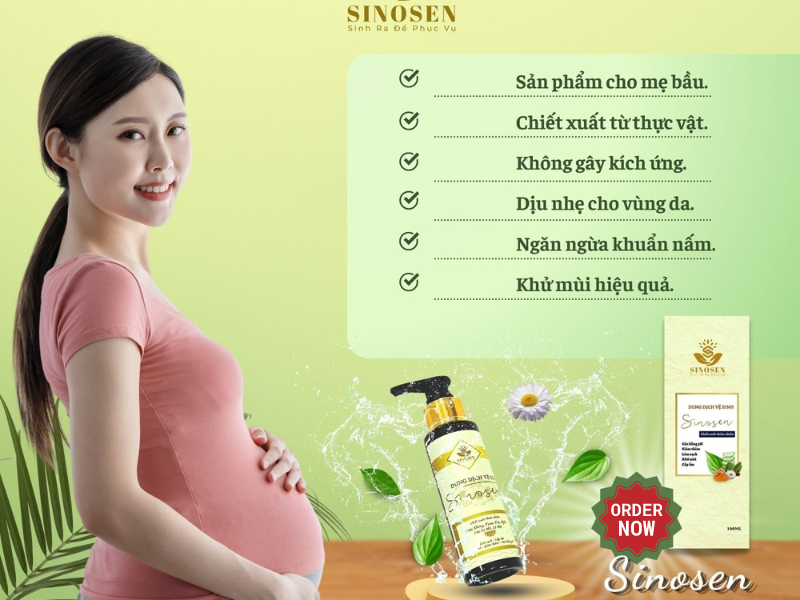 dung dịch vệ sinh cho người bầu