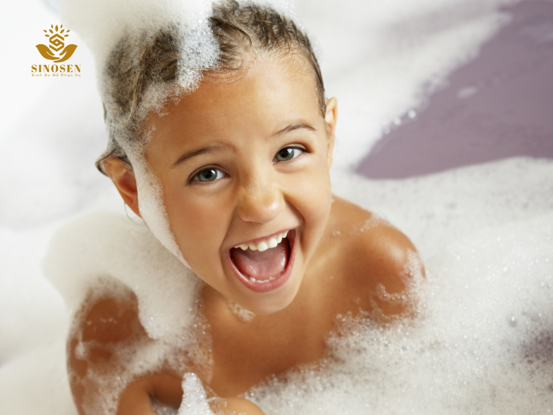 sữa tắm cho bé