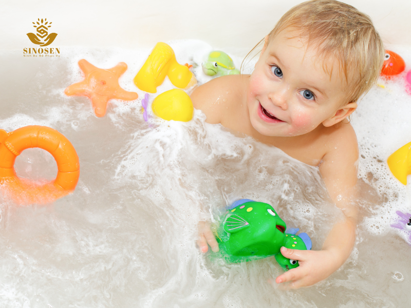 Sữa tắm Sinosen an toàn, hiệu quả dành cho trẻ em