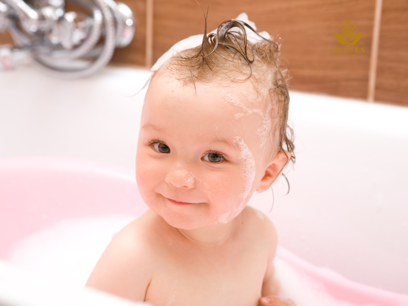 sữa tắm cho bé