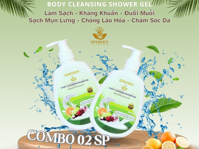 sữa tắm Sinosen