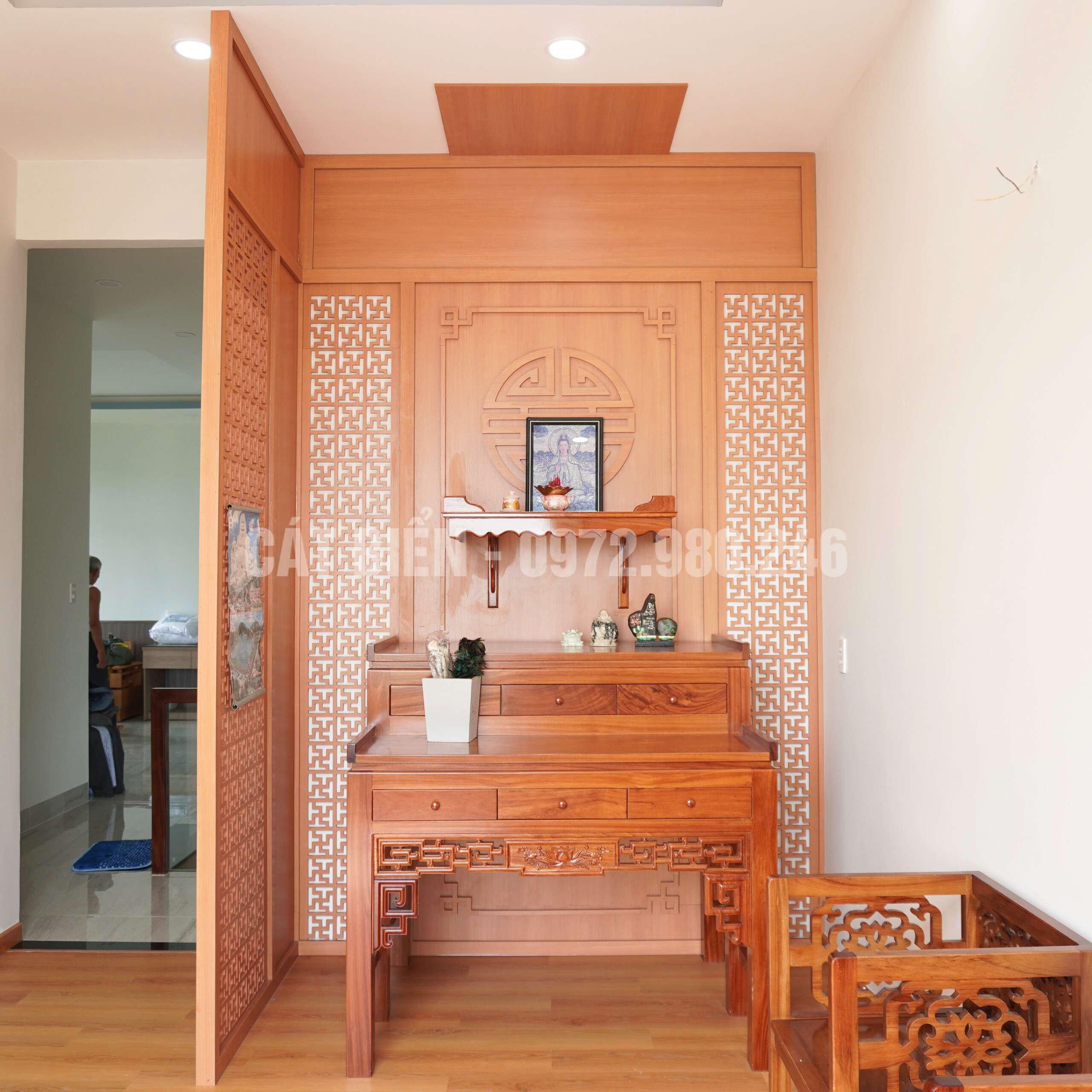 thi công phòng thờ rạch giá