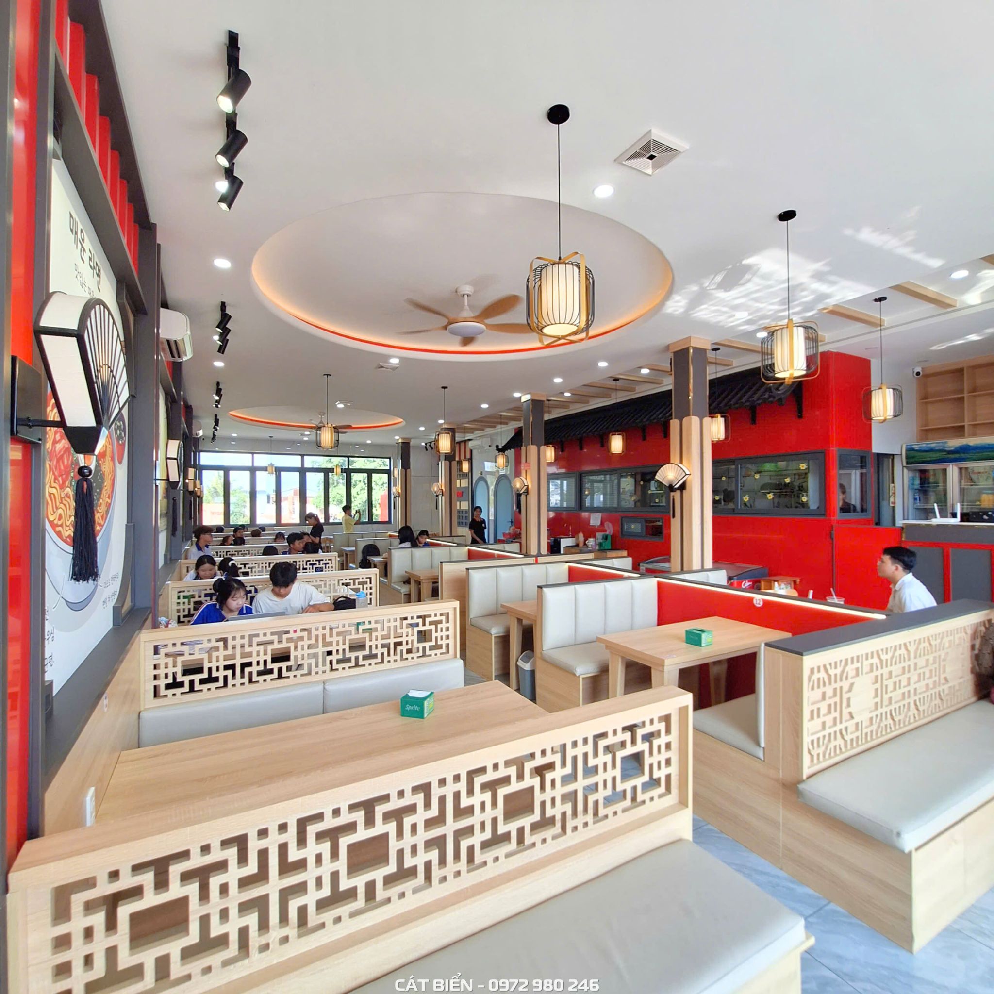 Thiết Kế & Thi Công Nội Thất Quán Mì Cay Mocha – Hòn Đất