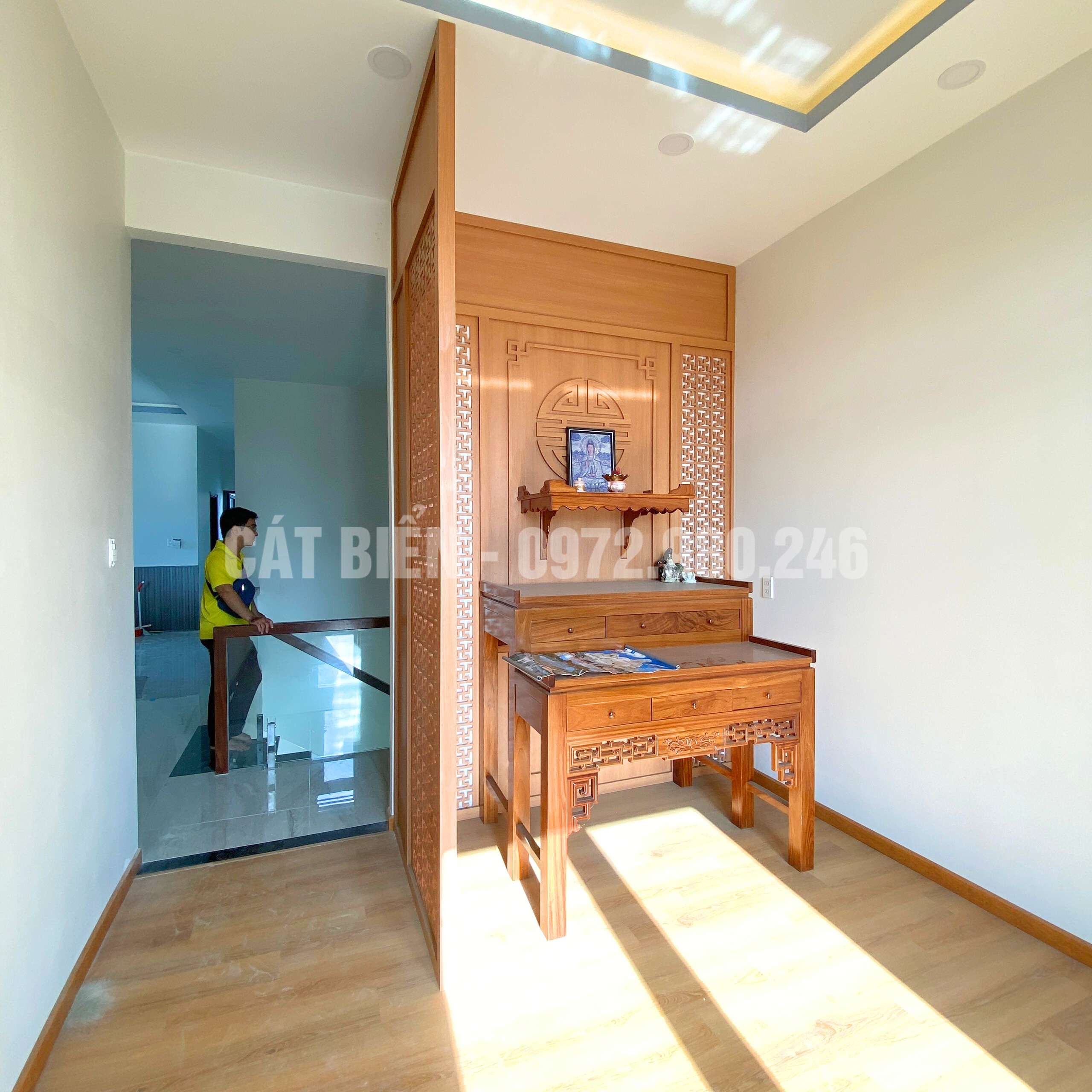 thi công phòng thờ rạch giá