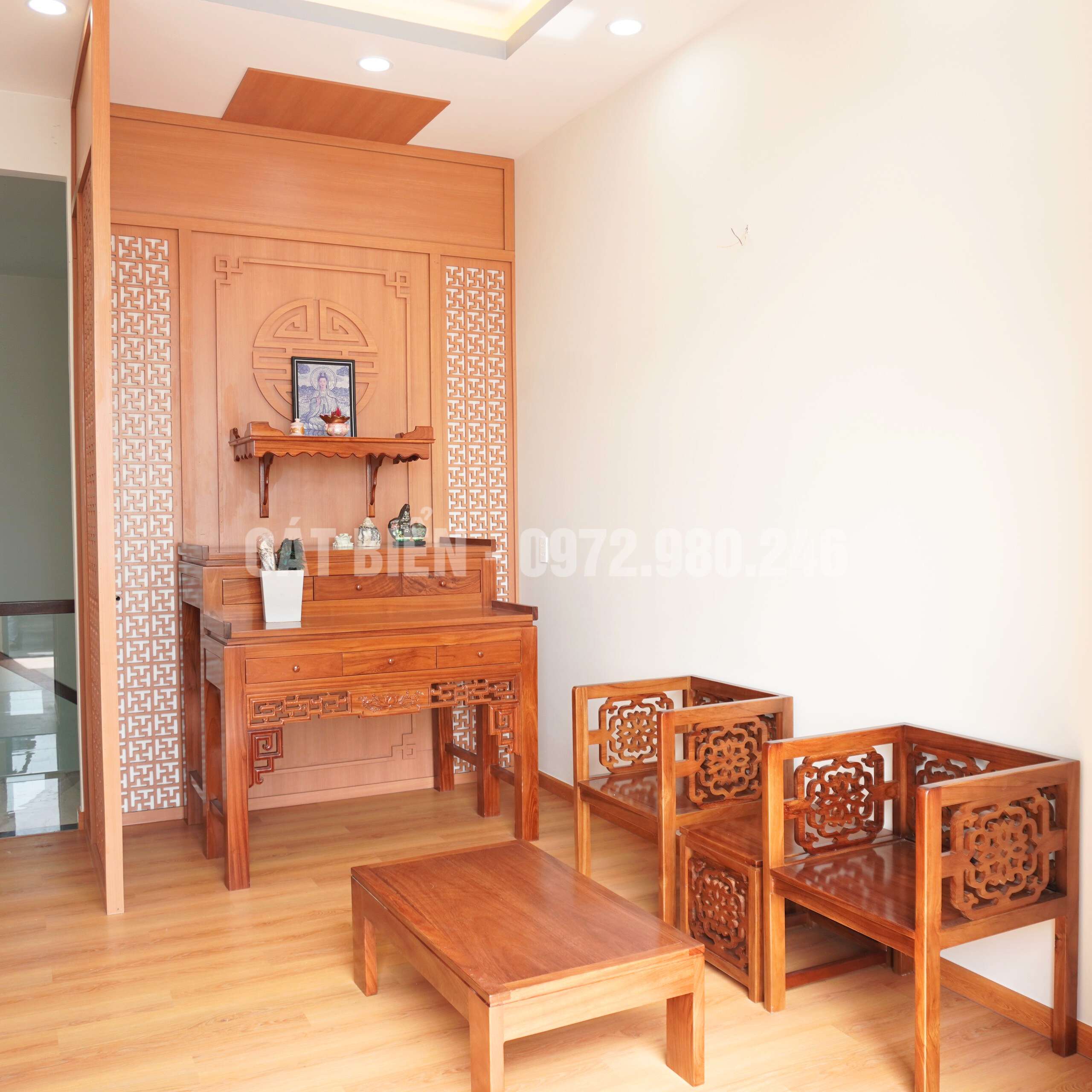 thi công phòng thờ rạch giá