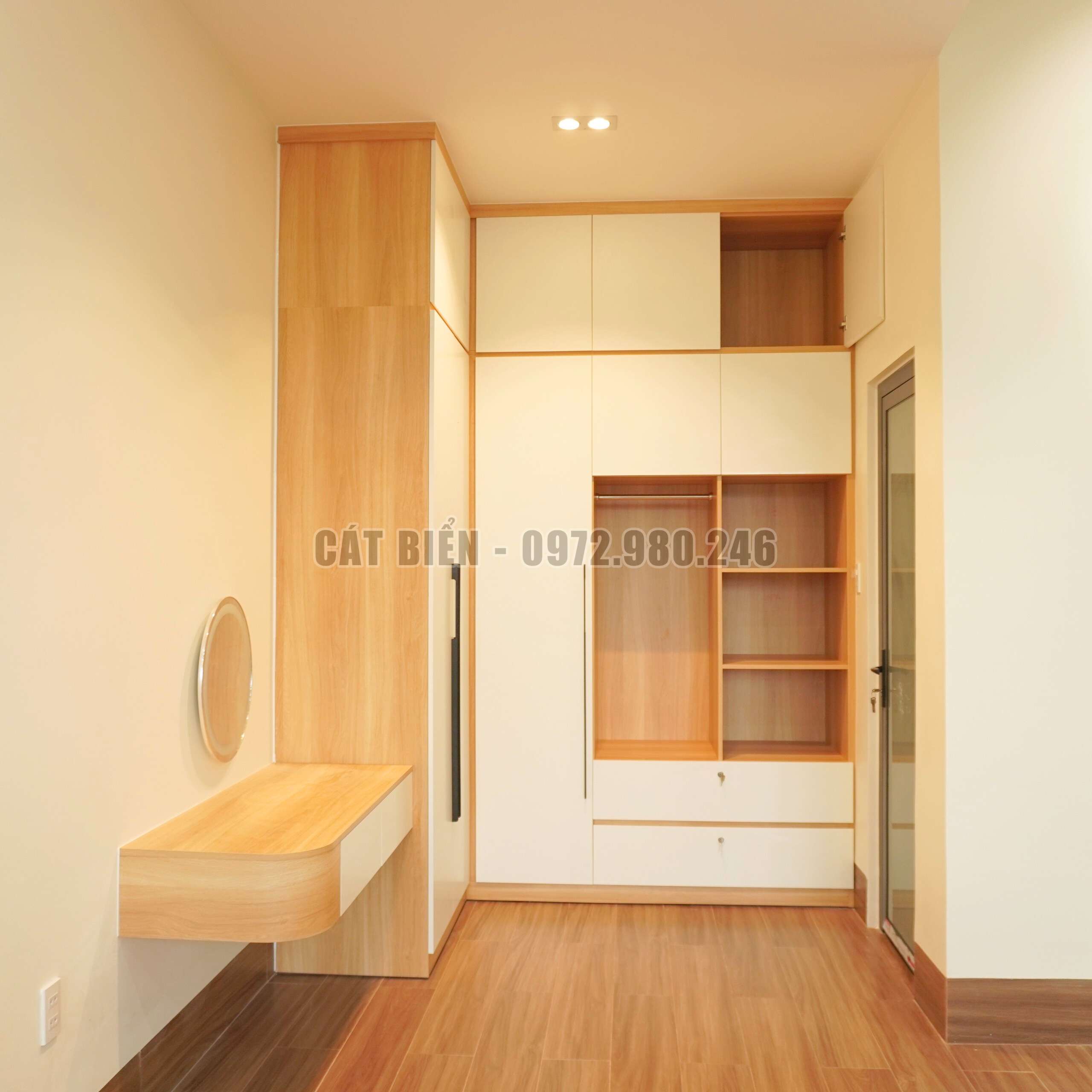 thiết kế thi công nội thất phòng ngủ lộ liên hương rạch giá