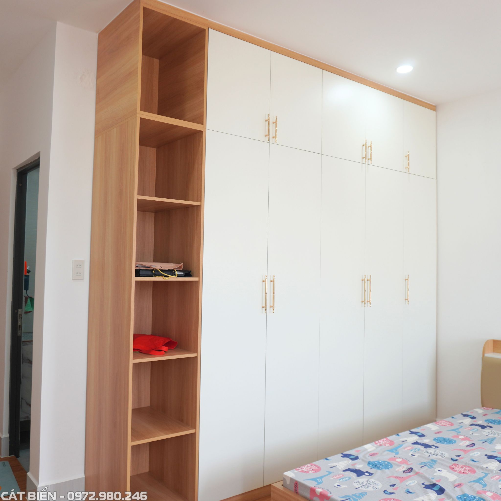 xưởng sản xuất thiết kế thi công lắp đặt giường ngủ, tủ quần áo khu tây bắc rạch giá kiên giang