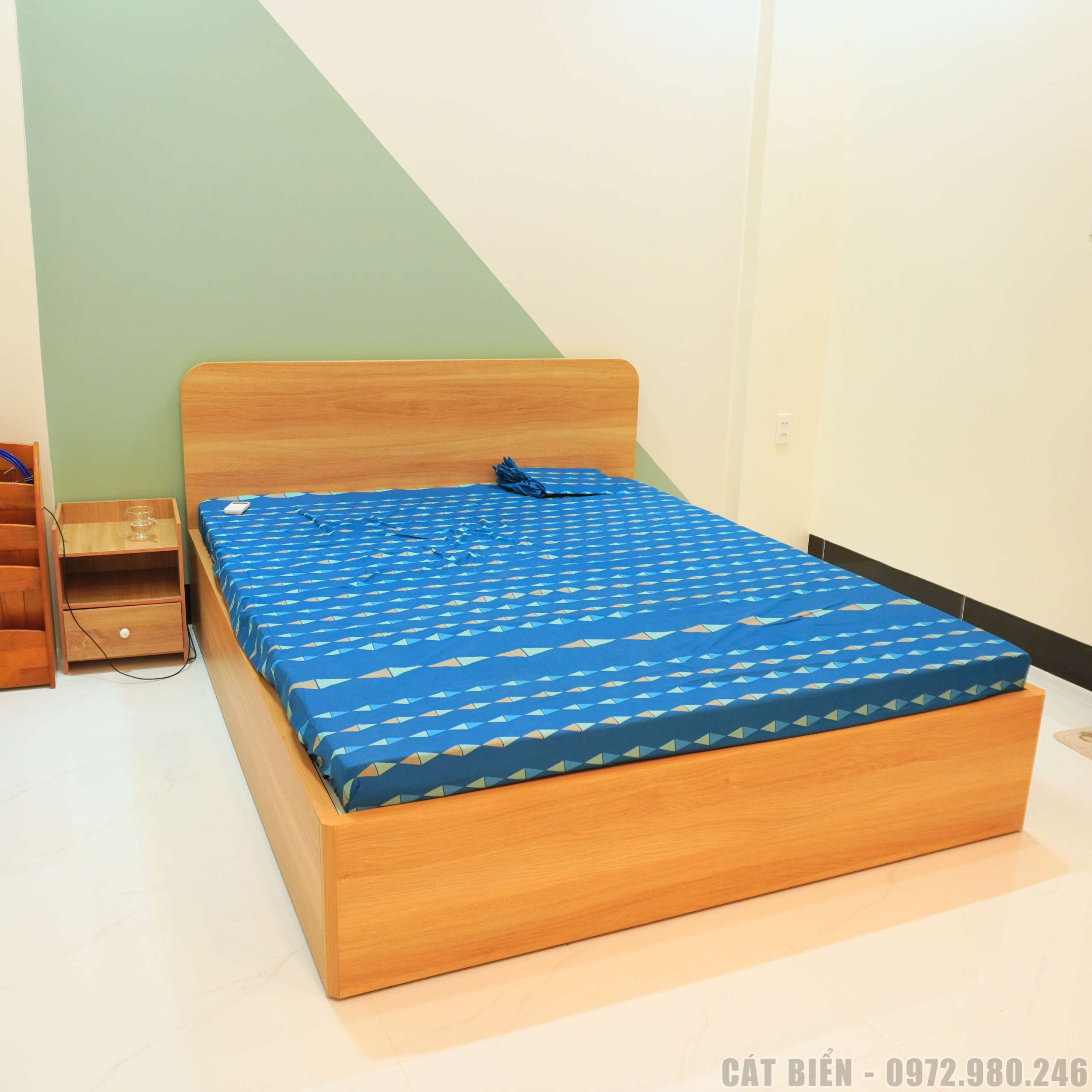 thiết kế sản xuất thi công nội thất gỗ công nghiệp phòng ngủ lộ liên hương rạch giá