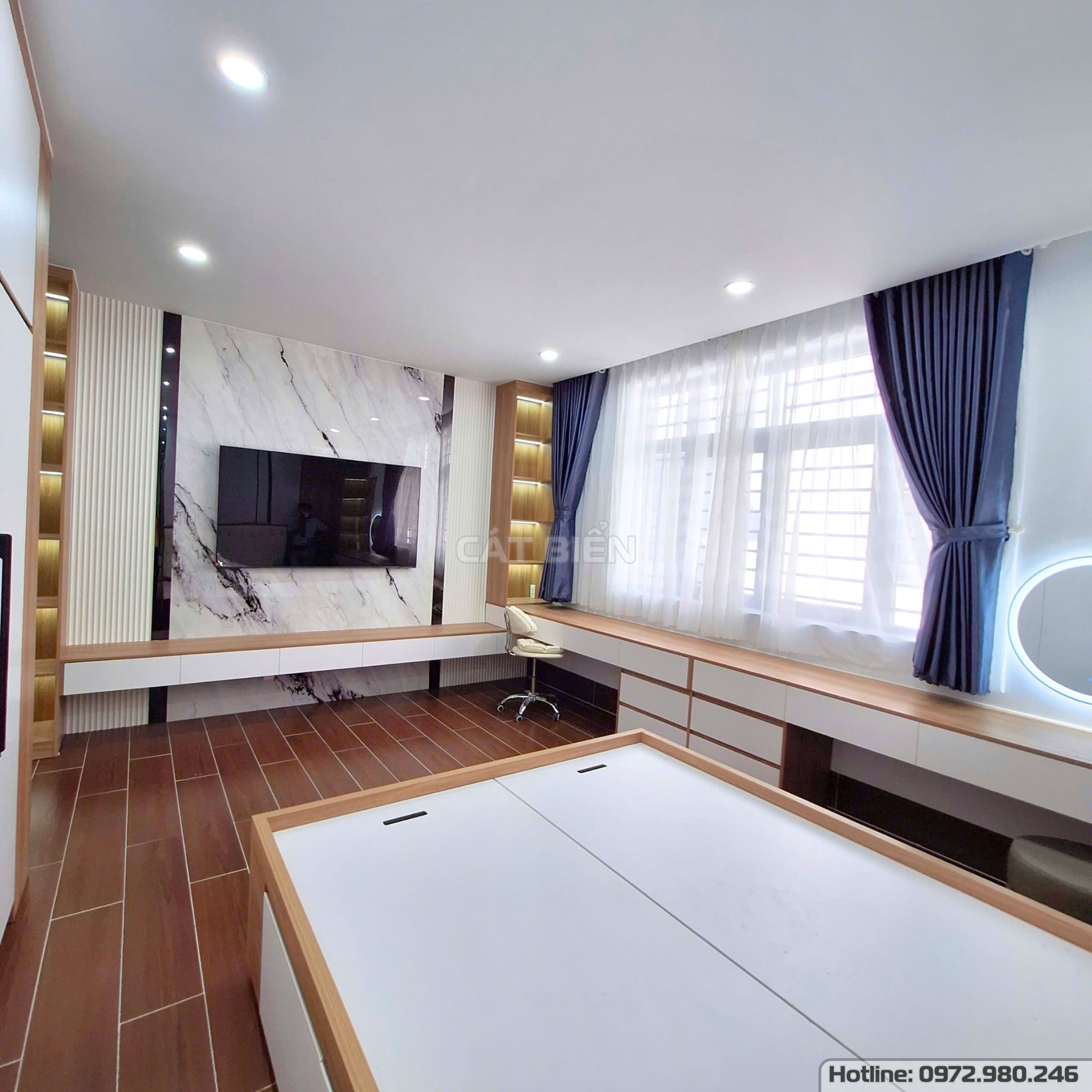 xưởng thiết kế sản xuất thi công lắp đặt giường ngủ, tủ đầu giường, tủ quần áo, tủ để giày, bàn làm việc, kệ sách, bàn trang điểm, kệ tivi, vách trang trí pvc vân đá, vách lam sóng, tủ trang trí gỗ công nghiệp rạch giá