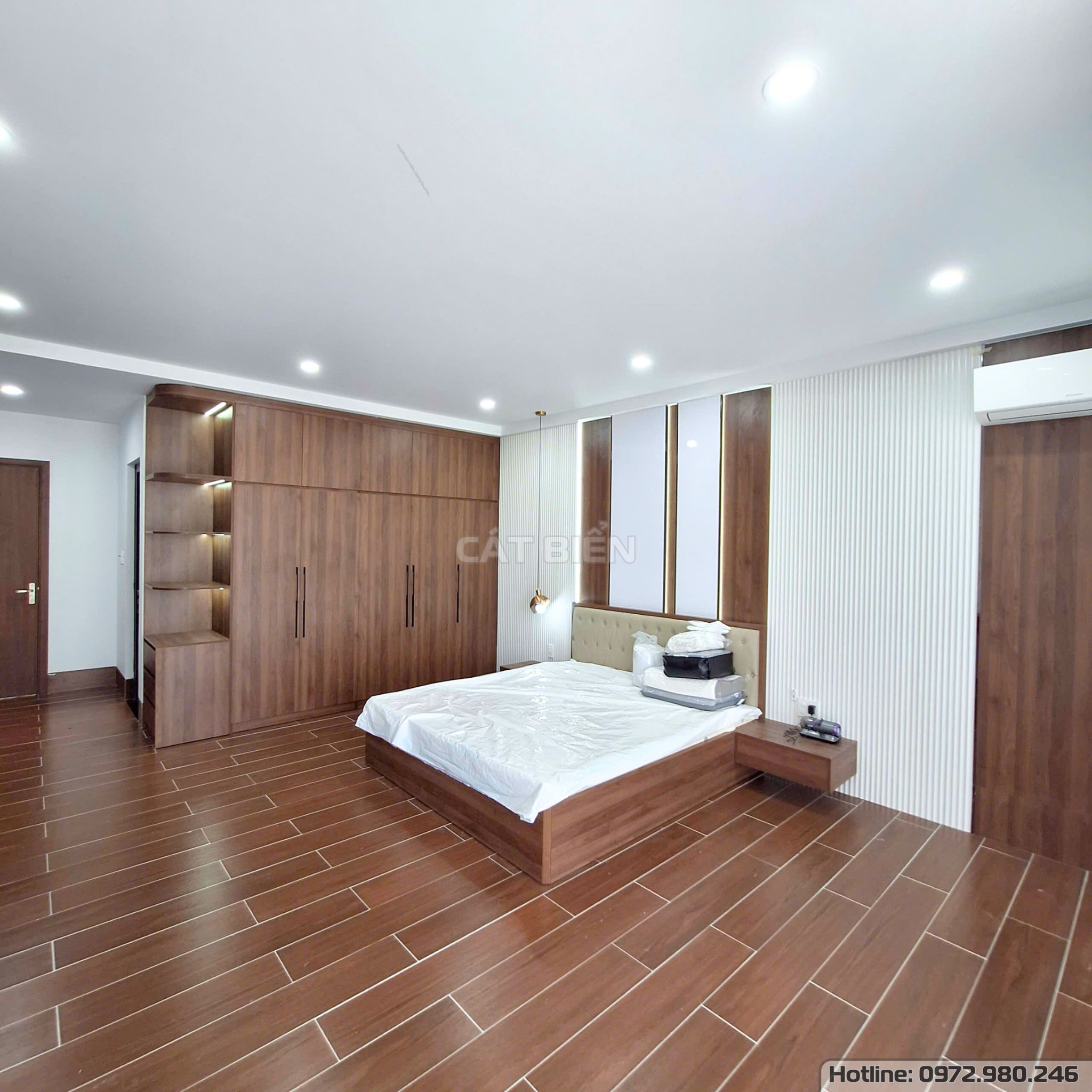 xưởng thiết kế sản xuất thi công lắp đặt giường ngủ, tủ đầu giường, tủ quần áo, bàn trang điểm, kệ tivi, vách trang trí MDF, vách lam sóng gỗ công nghiệp rạch giá