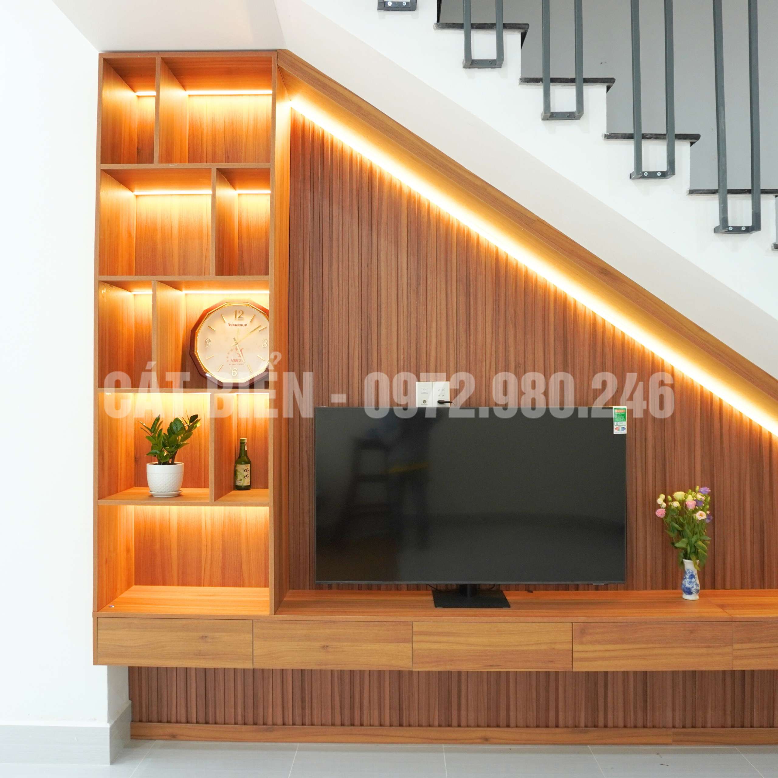 thi công phòng khách rạch giá