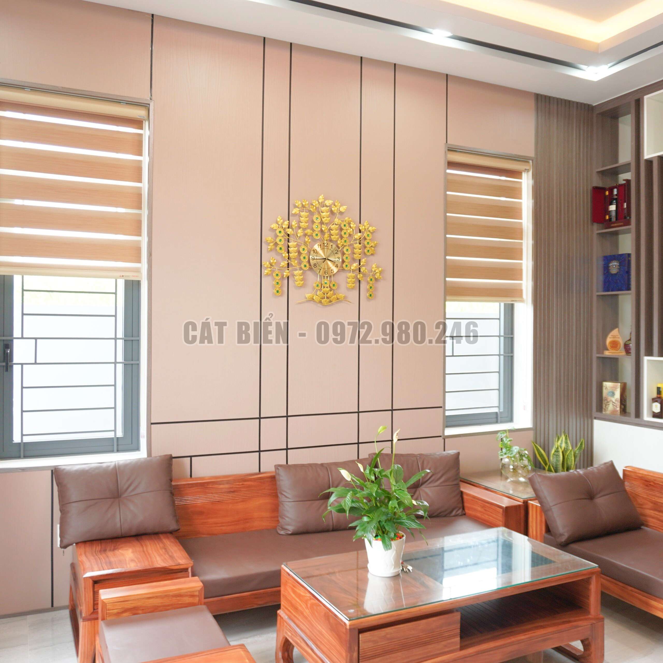 thi công nội thất phòng khách rạch giá