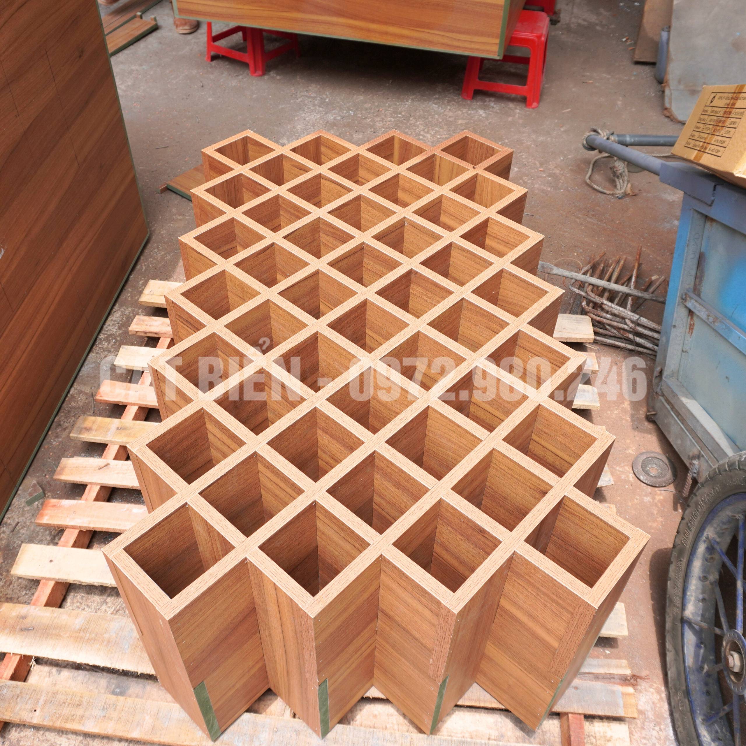 thi công tủ rượu rạch giá