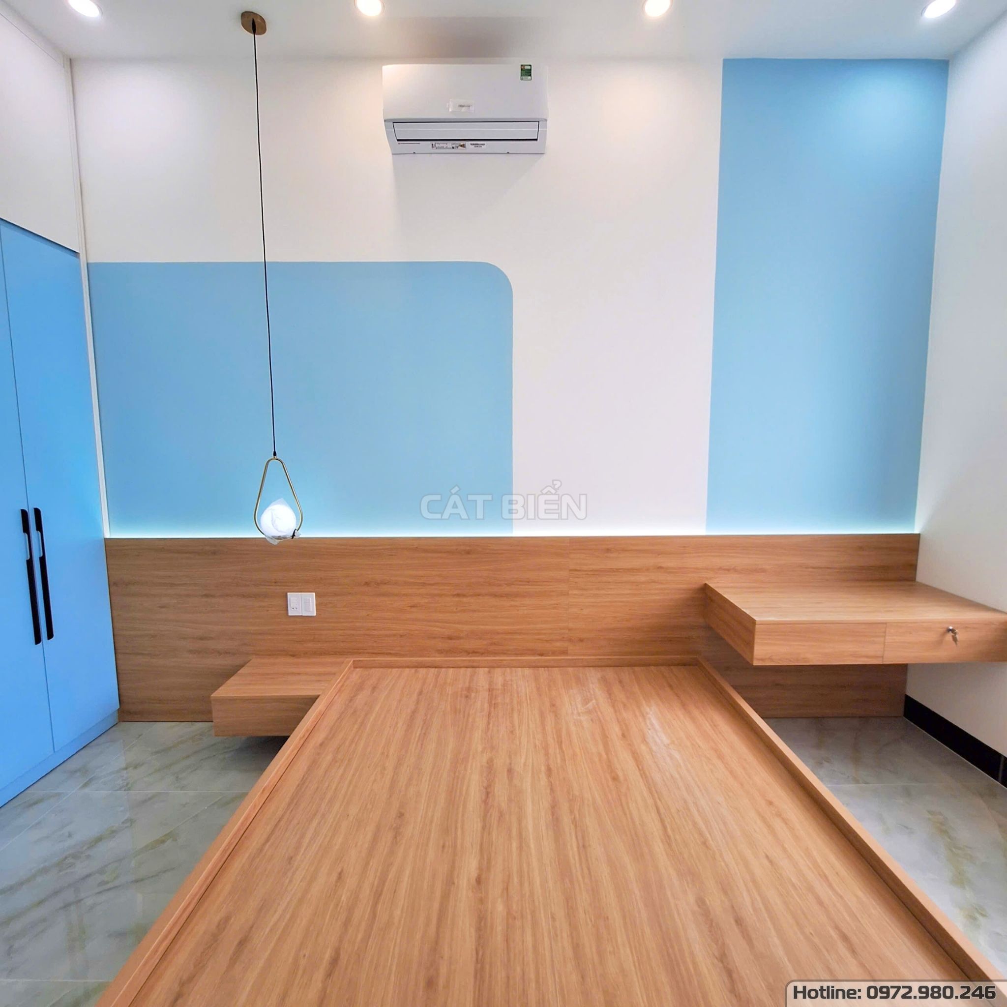 xưởng thiết kế sản xuất thi công lắp đặt tủ áo, giường ngủ, tủ đầu giường, bàn làm việc gỗ công nghiệp an biên kiên giang