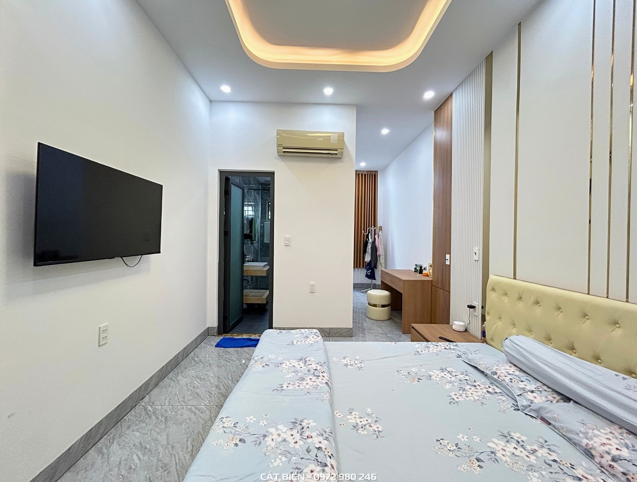 xưởng thiết kế sản xuất thi công lắp đặt giường ngủ, tủ quần áo, vách trang trí lam sóng, bàn trang điểm, tủ đầu giường u minh thượng kiên giang