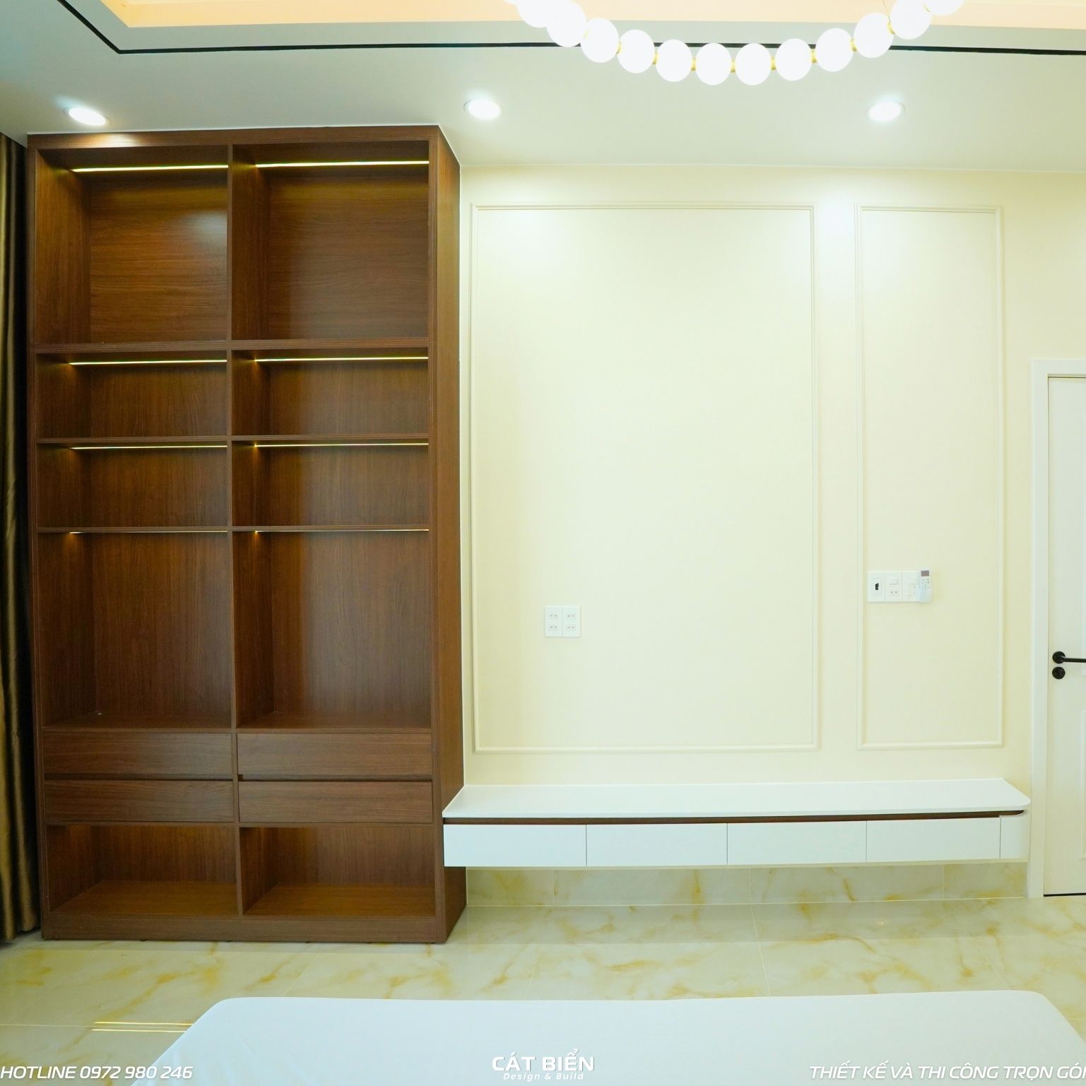 xưởng thiết kế sản xuất thi công lắp đặt giường ngủ, tủ đầu giường, tủ quần áo, bàn trang điểm, bàn làm việc Rạch Giá