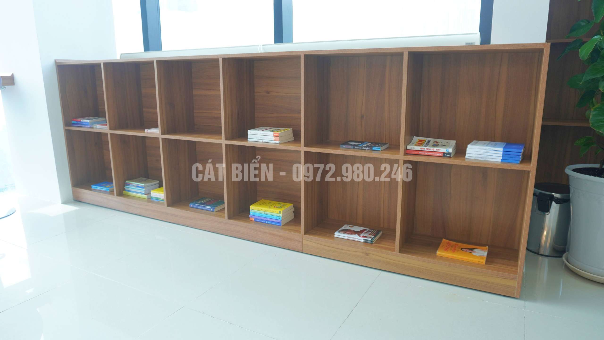 thi công phòng đọc sách rạch giá