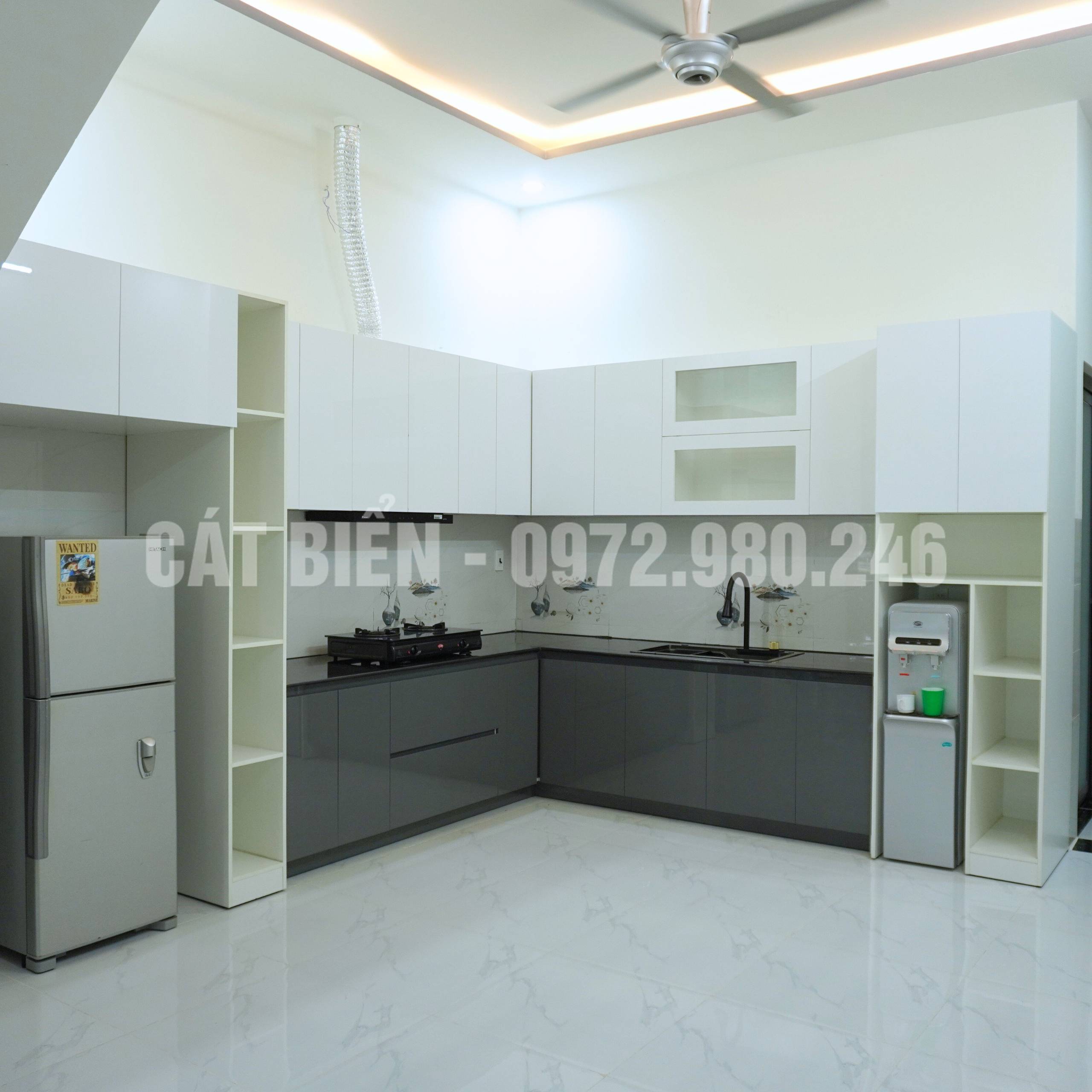 thi công phòng bếp rạch giá