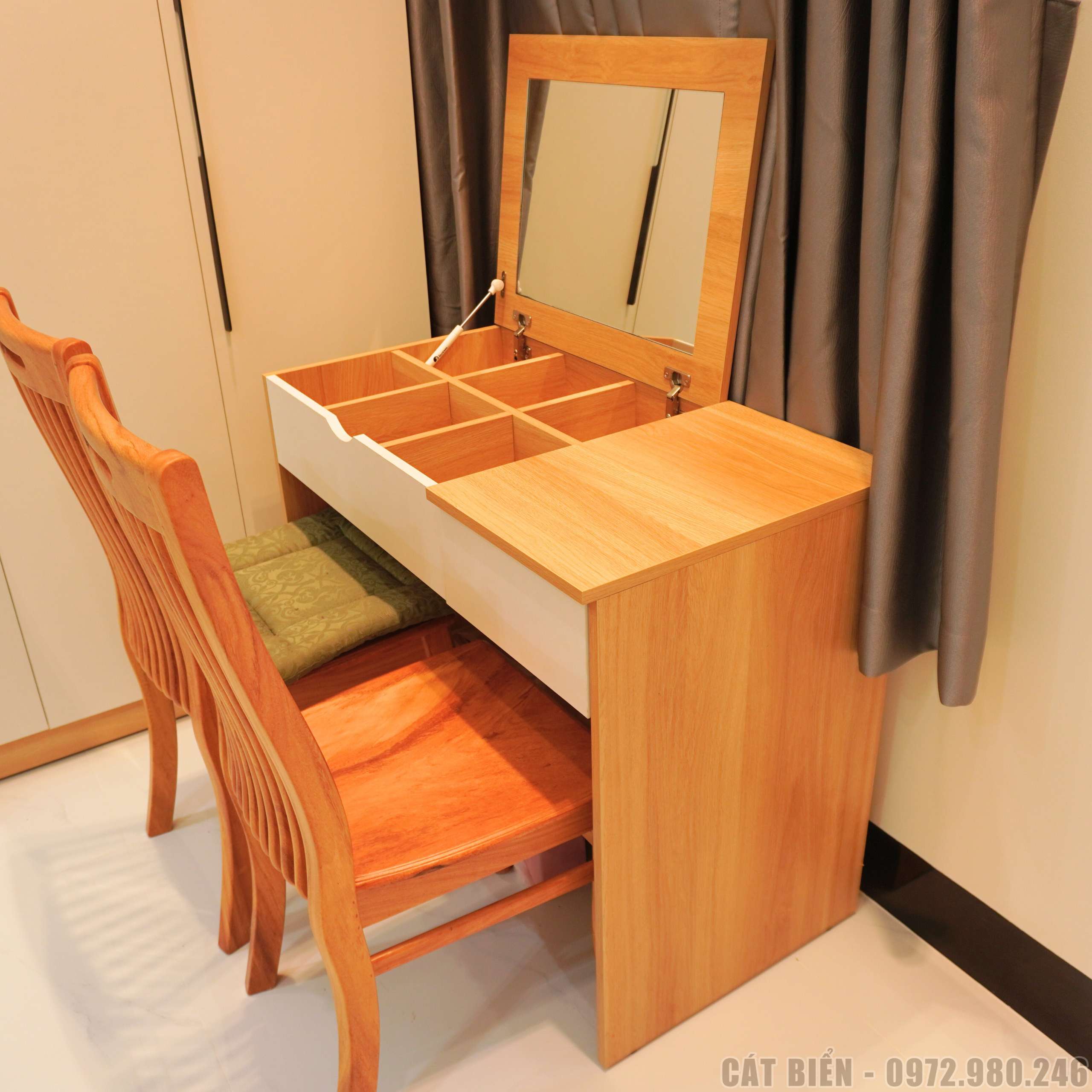 thiết kế sản xuất thi công nội thất gỗ công nghiệp phòng ngủ lộ liên hương rạch giá