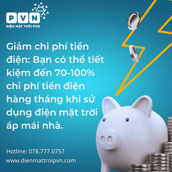 Tiết kiệm lên đến 70% tiền điện