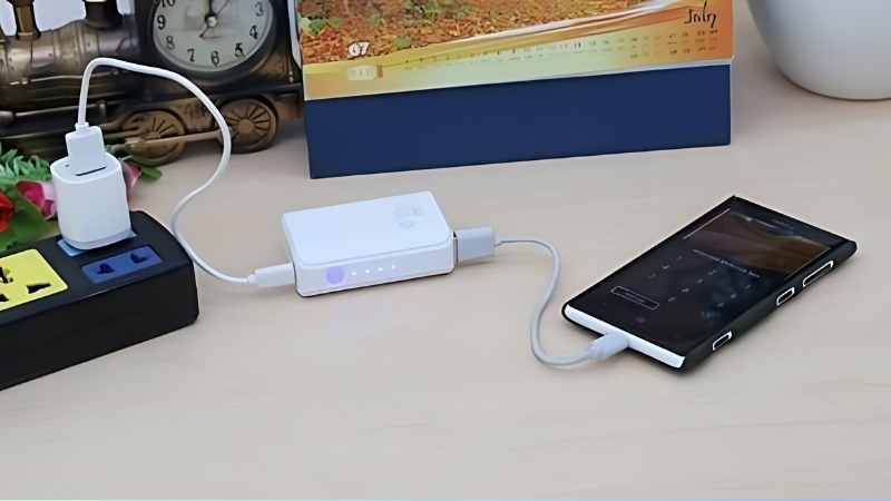 Không nên vừa nạp vừa xả pin cùng lúc