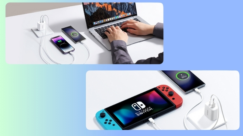 Joyroom TCF05 Flash có tốc độ sạc nhanh hơn đáng kể, tiết kiệm thời gian chờ đợi