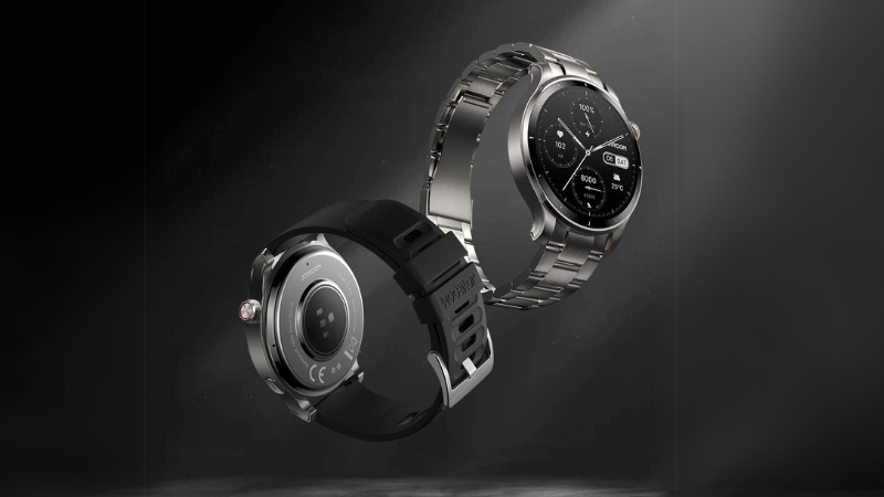 Joyroom FV1 sở hữu diện mạo trẻ trung, hiện đại với mặt đồng hồ 466*466mm bo tròn tinh tế