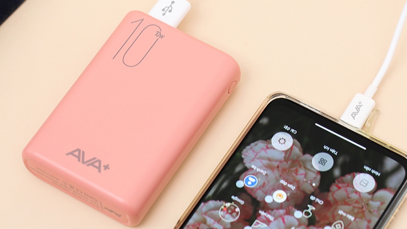 Sạc dự phòng Polymer 10000mAh 12W AVA+ PJ JP192