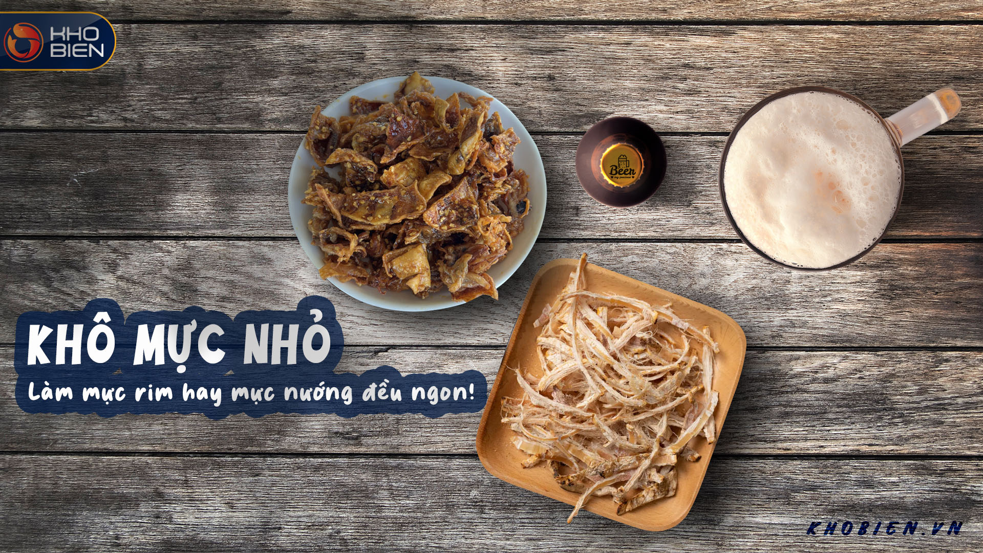 khô mực loại nhỏ - Thích hợp làm món mực rim, mực nướng đều ngon