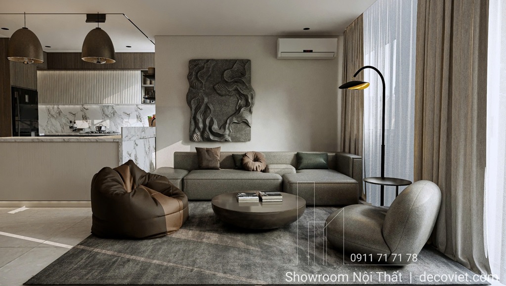 Phòng Khách Tân Cổ Điển