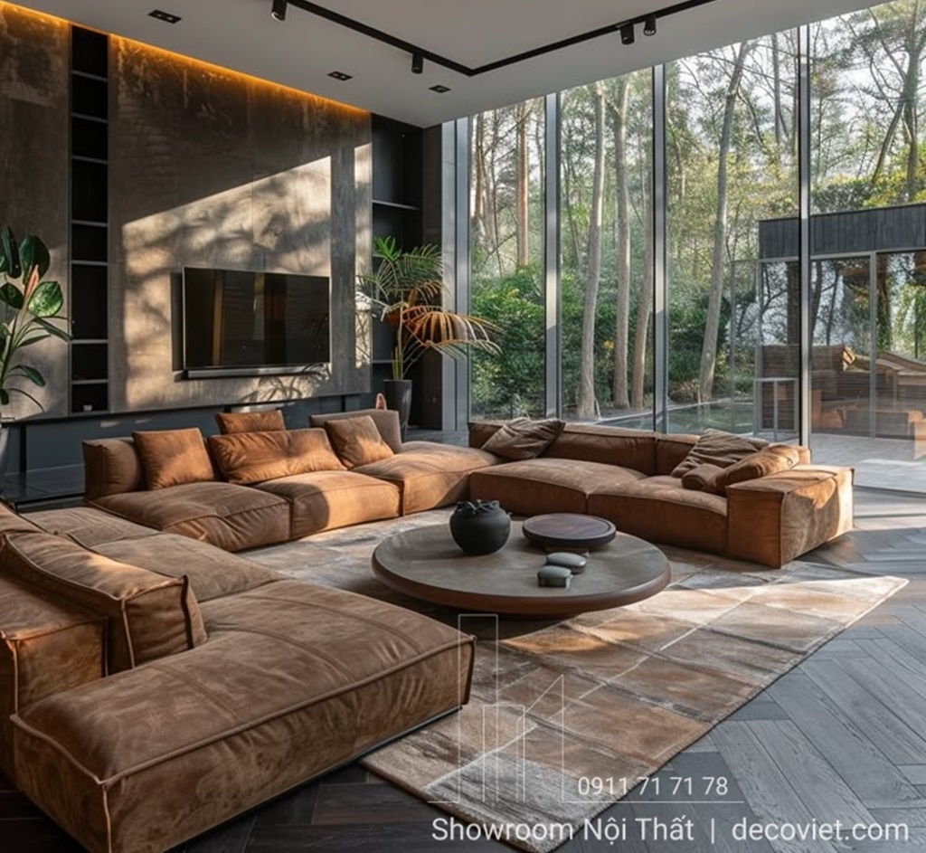 Phòng Khách Nhà Vườn
