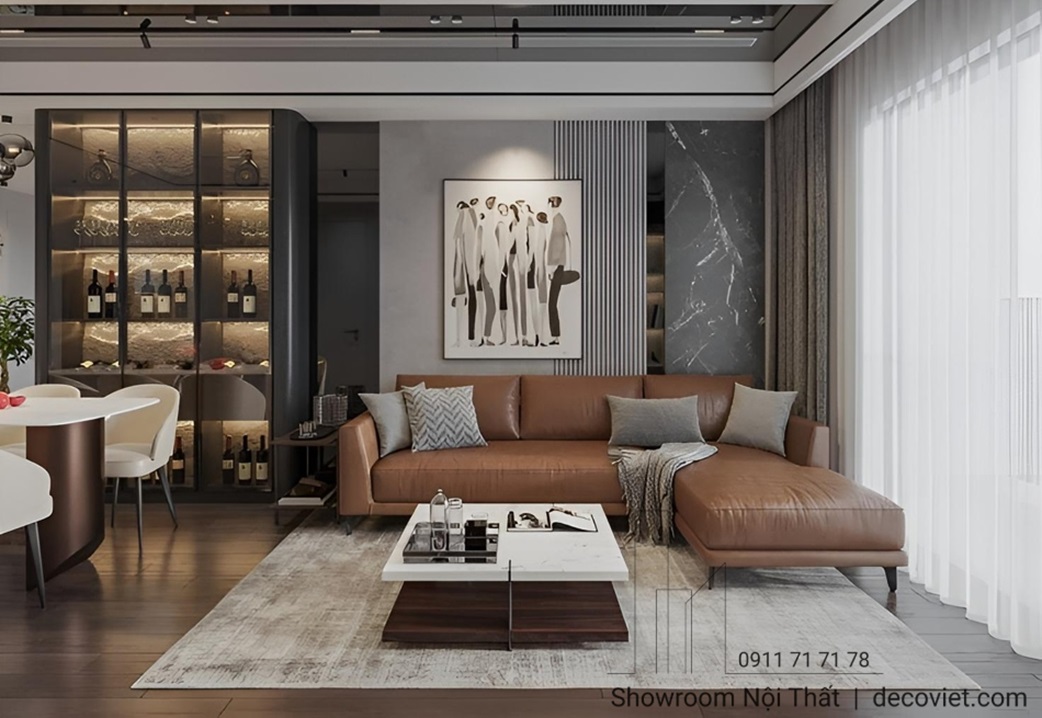 Thi Công Phòng Khách Cao Cấp