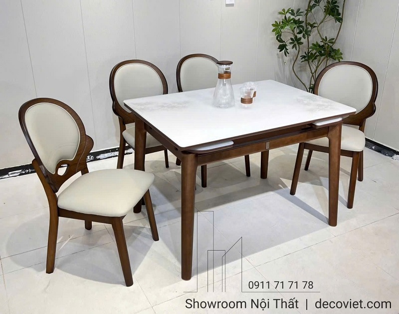 bàn ăn dành cho gia đình 6 người đẹp