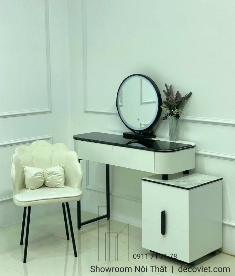 bàn phấn dành cho phòng ngủ căn hộ tinh tế, nhỏ gọn