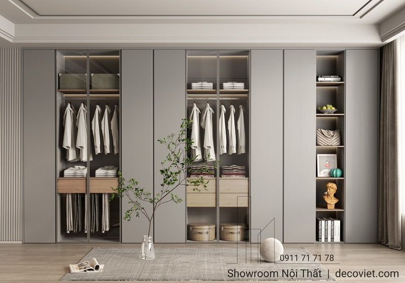 thiết kế tủ quần áo gỗ An Cường cao cấp