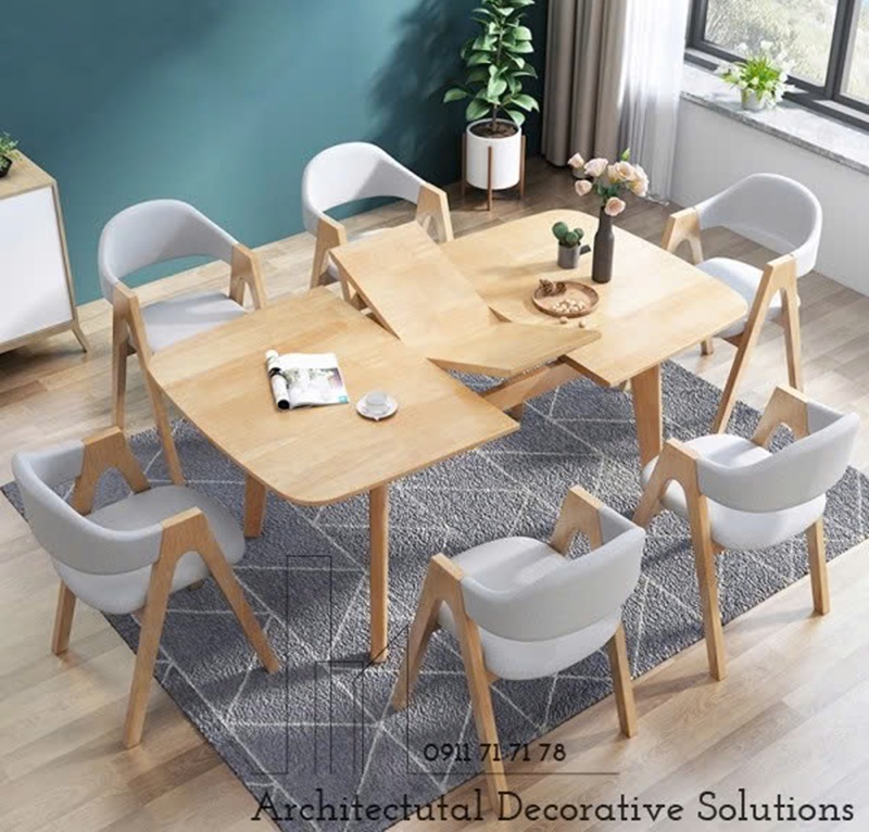 Bàn Ăn Gỗ Thông Minh