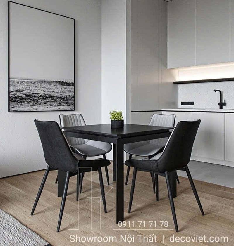 Bàn Ăn Vuông Hiện Đại