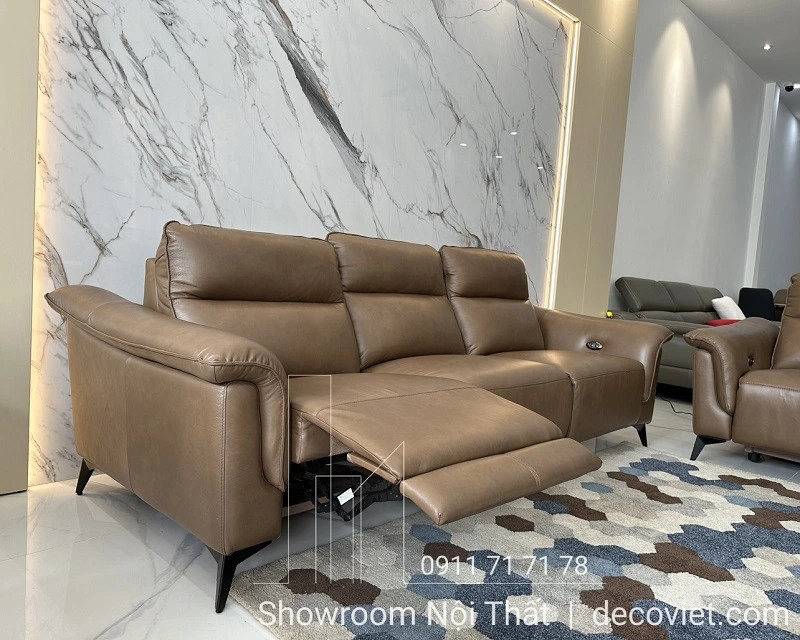 ghế sofa da bò thư giãn