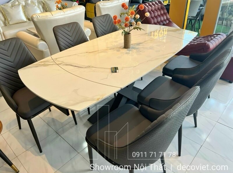 bàn ăn 6 ghế hiện đại