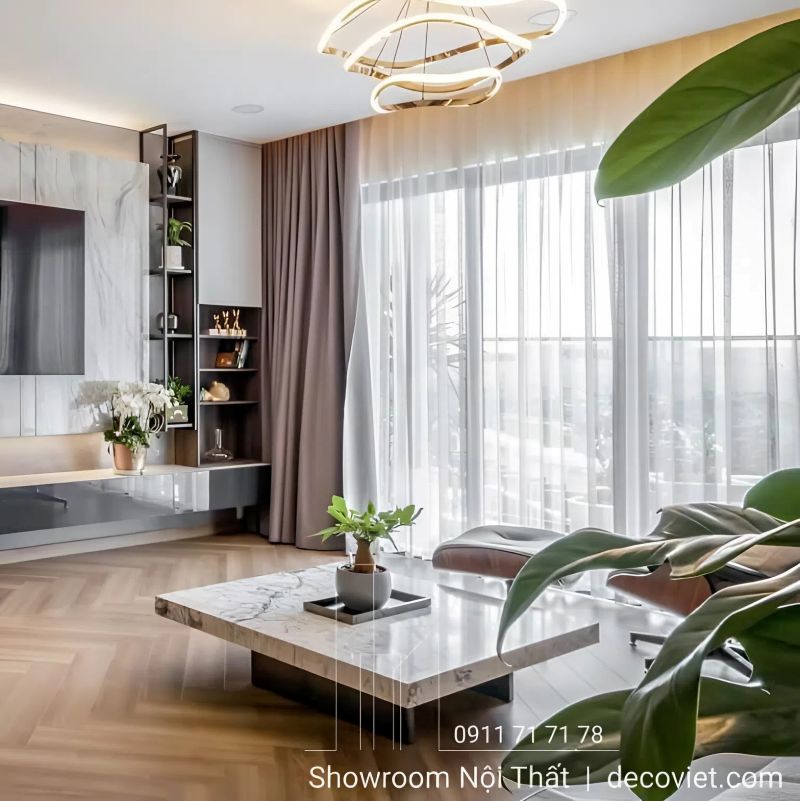 Bàn sofa mặt đá cao cấp