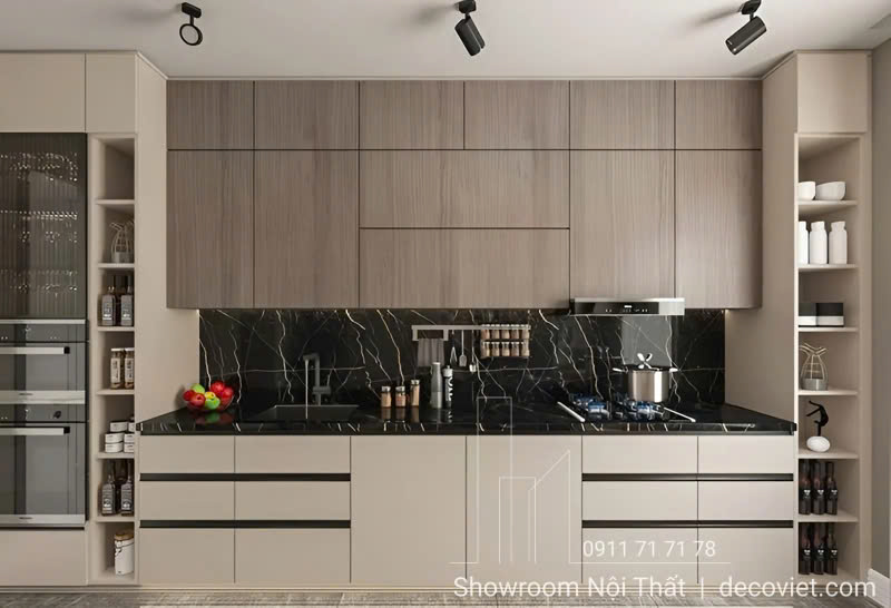 Thiết kế tủ bếp giá rẻ