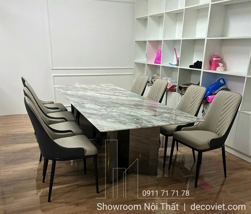 Bàn ăn 8 ghế nhập khẩu chất lượng